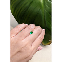 0.52 Ct. Emerald from Afghanistan Life Style