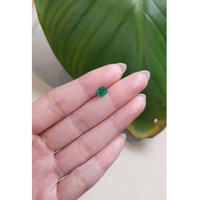0.71 Ct. Emerald from Colombia Life Style