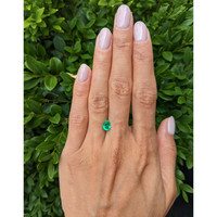 0.75 Ct. Emerald from Colombia Life Style