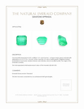 5.21 Ct. Emerald from Zambia Appraisal