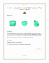 5.21 Ct. Emerald from Zambia Appraisal