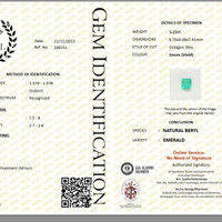 5.21 Ct. Emerald from Zambia Scan Report