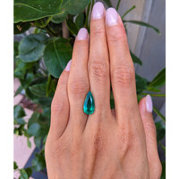 3.36 Ct. Emerald from Colombia Life Style