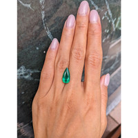 3.36 Ct. Emerald from Colombia Life Style