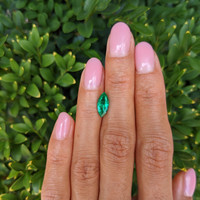 1.08 Ct. Emerald from Colombia Life Style