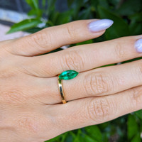 1.08 Ct. Emerald from Colombia Life Style