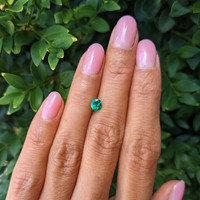 0.45 Ct. Emerald from Colombia Life Style