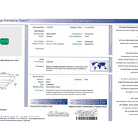 10.07 Ct. Emerald from Colombia Scan Report