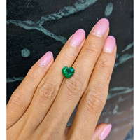 2.30 Ct. Emerald from Colombia Life Style