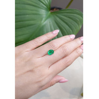 1.73 Ct. Emerald from Zambia Life Style