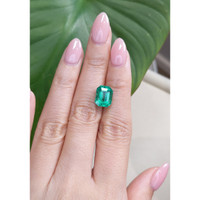 4.54 Ct. Emerald from Zambia Life Style