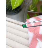 0.96 Ct. Emerald from Brazil Life Style