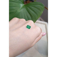 1.10 Ct. Emerald from Brazil Life Style