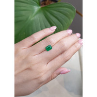 1.51 Ct. Emerald from Brazil Life Style