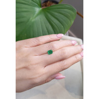 1.20 Ct. Emerald from Brazil Life Style