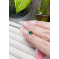 0.73 Ct. Emerald from Brazil Life Style