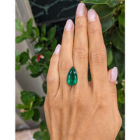 8.22 Ct. Emerald from Colombia Life Style