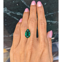 6.31 Ct. Emerald from Brazil Life Style