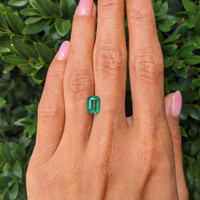 1.45 Ct. Emerald from Colombia Life Style