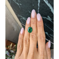 4.58 Ct. Emerald from Zambia Life Style