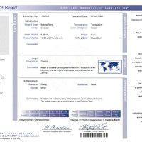 5.52 Ct. Emerald from Zambia Scan Report