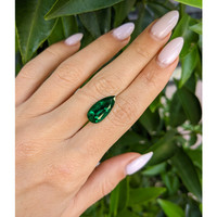 5.52 Ct. Emerald from Zambia Life Style