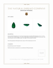 5.19 Ct. Emerald from Zambia Appraisal