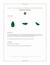 5.19 Ct. Emerald from Zambia Appraisal