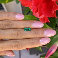 1.18 Ct. Emerald from Zambia Life Style