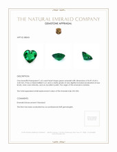 1.65 Ct. Emerald from Zambia Appraisal