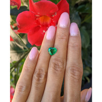 1.65 Ct. Emerald from Zambia Life Style
