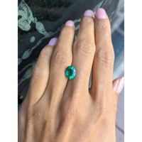 2.29 Ct. Emerald from Zambia Life Style