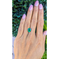 2.29 Ct. Emerald from Zambia Life Style