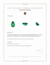 4.55 Ct. Emerald from Zambia Appraisal