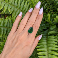 6.37 Ct. Emerald from Zambia Life Style