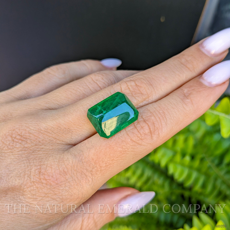 13.27 Ct. Cabochon Emerald from Zambia