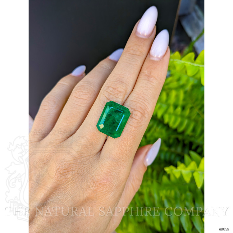 13.27 Ct. Cabochon Emerald from Zambia
