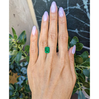 3.36 Ct. Emerald from Zambia Life Style