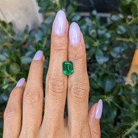 3.36 Ct. Emerald from Zambia Life Style