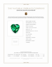 1.40 Ct. Emerald from Zambia Scan Report
