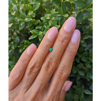 0.18 Ct. Emerald from Afghanistan Life Style