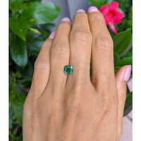 0.88 Ct. Emerald from Zambia Life Style