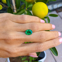 2.03 Ct. Emerald from Zambia Life Style