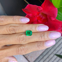 2.31 Ct. Emerald from Zambia Life Style