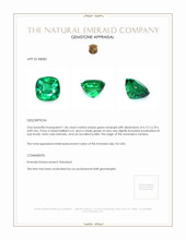 1.46 Ct. Emerald from Zambia Appraisal