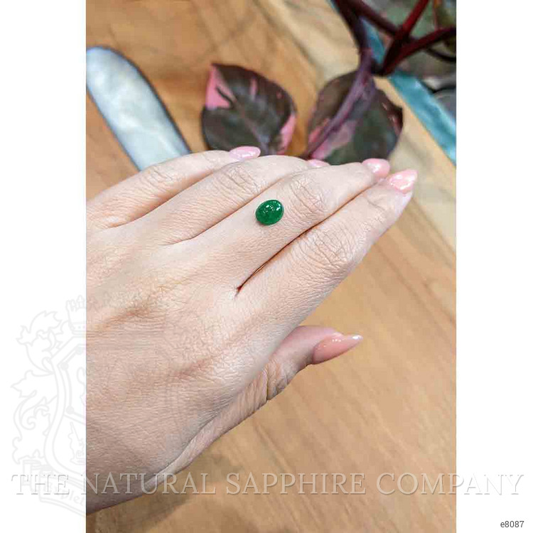 1.80 Ct. Cabochon Emerald from Zambia