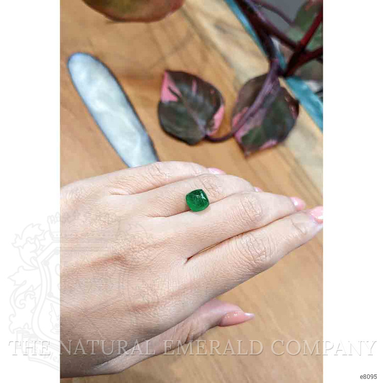 3.57 Ct. Cabochon Emerald from Zambia