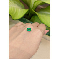 1.18 Ct. Emerald from Zambia Life Style