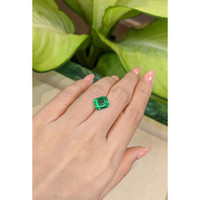 2.76 Ct. Emerald from Zambia Life Style