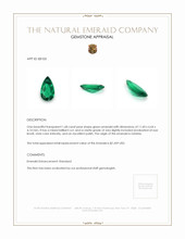 1.68 Ct. Emerald from Zambia Appraisal